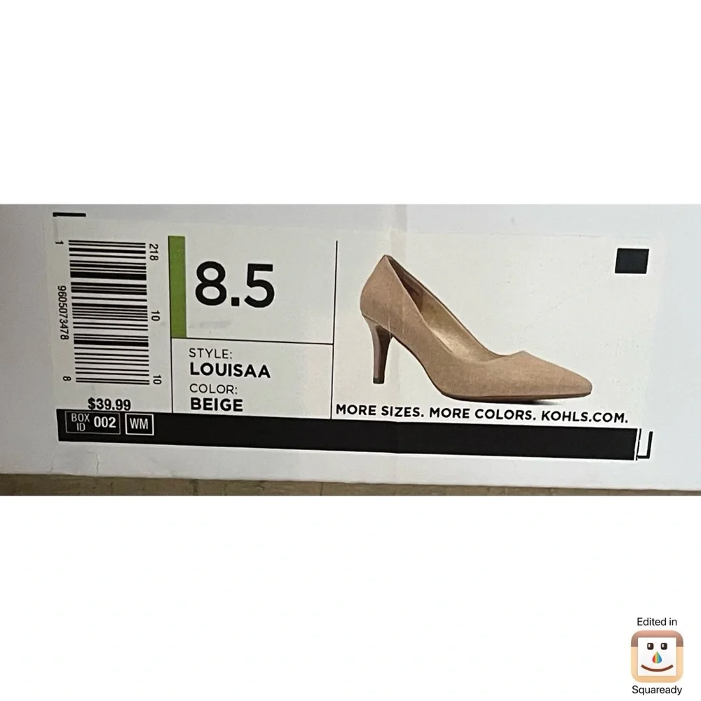 Sonoma Women's Beige Pumps - Picture 7 of 7